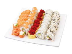 COMBO BLACK - PREMIUM (salmón y langostino + piezas especiales)