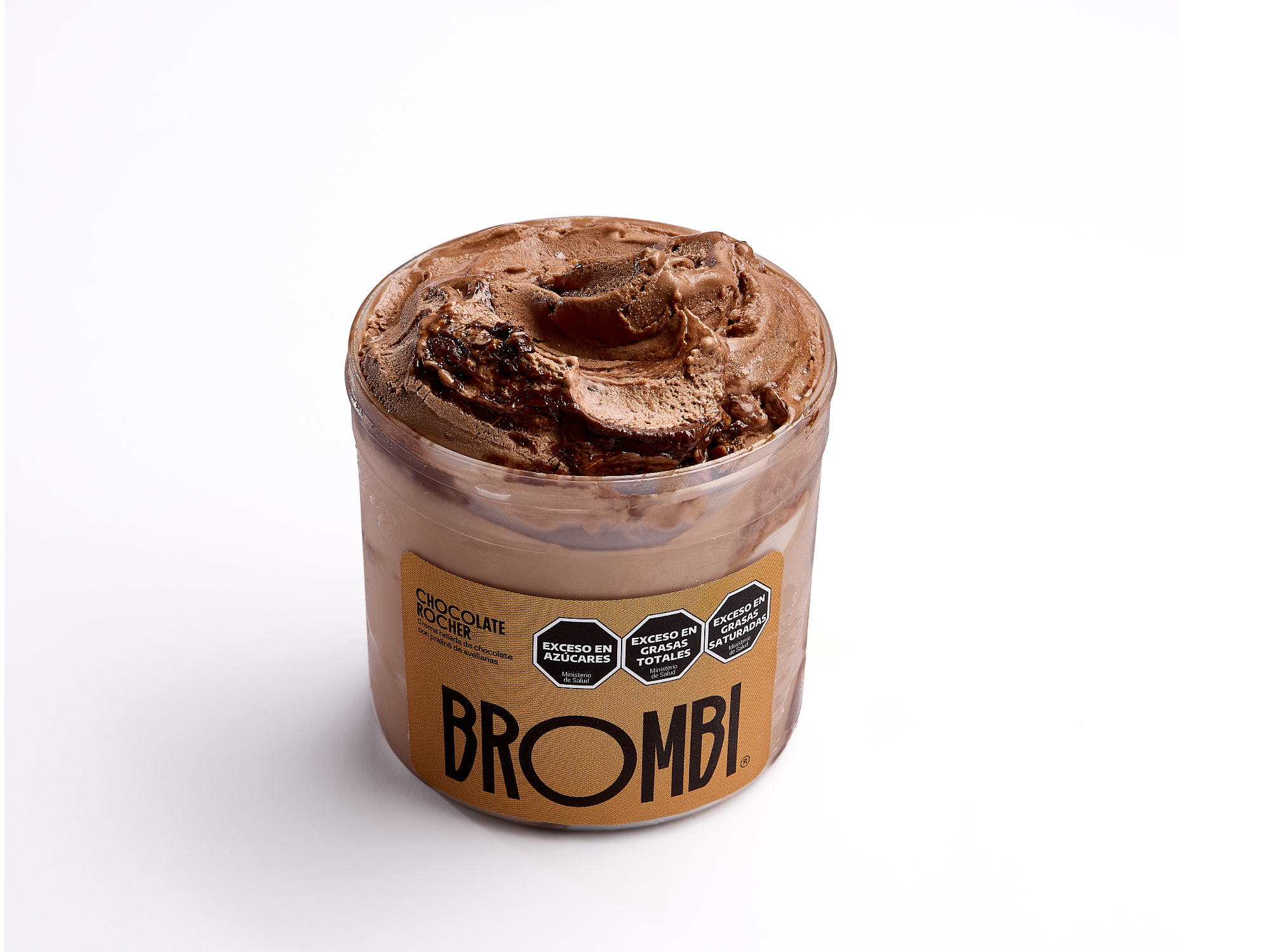 Helado de chocolate rocher