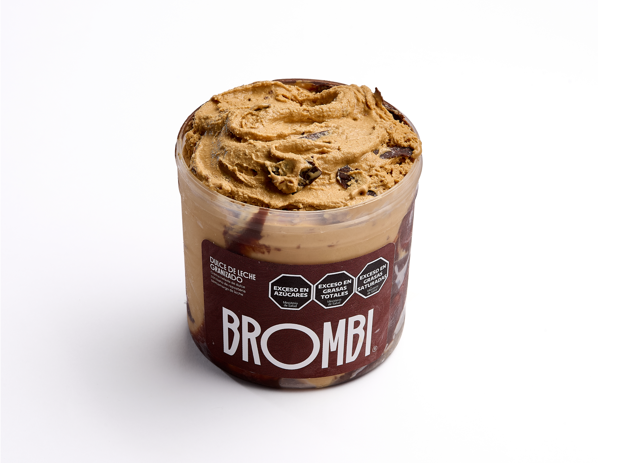 Helado de dulce de leche granizado