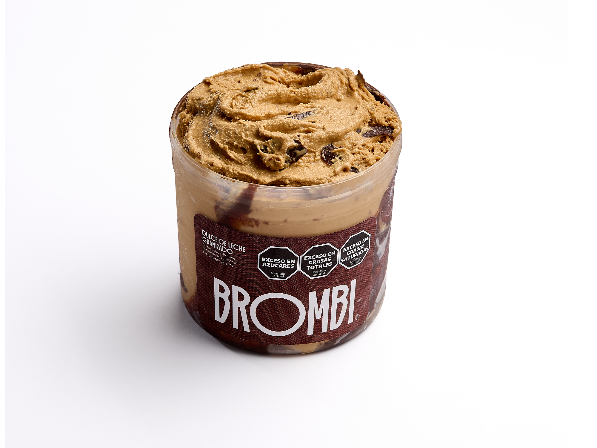 Helado de dulce de leche granizado