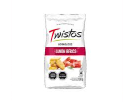 MINI TOSTADAS TWISTOS SABOR JAMON IBERICO 40G