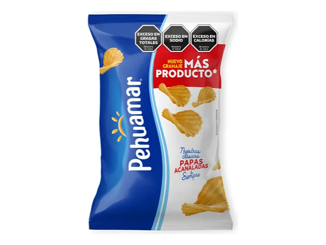 PAPAS FRITAS ACANALADAS PEHUAMAR 90G