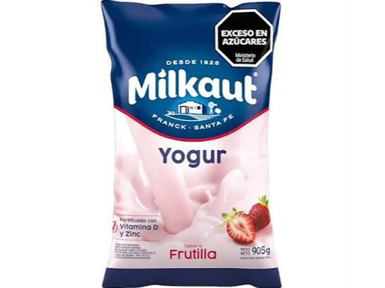 YOGUR SACHET MILKAUT 1L