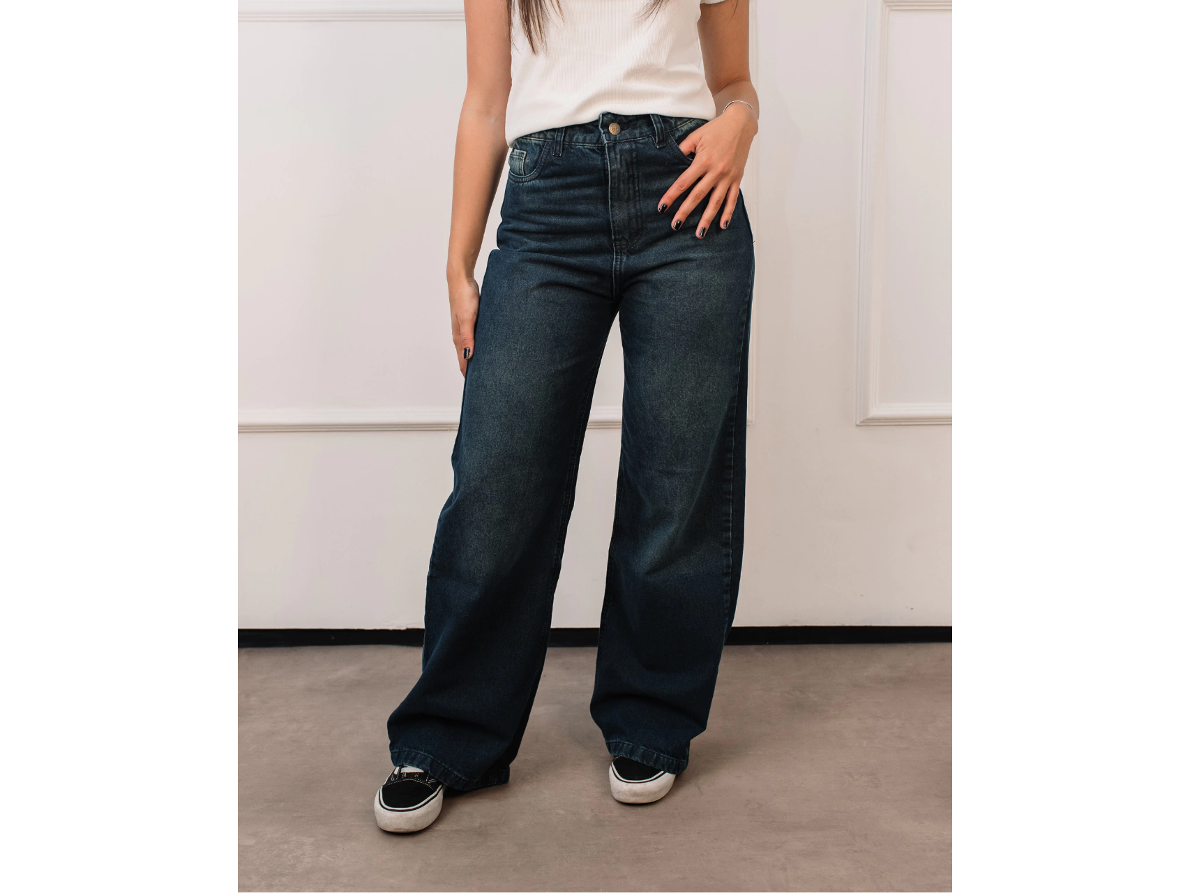 Jean Wide Leg Aura - 78512/3