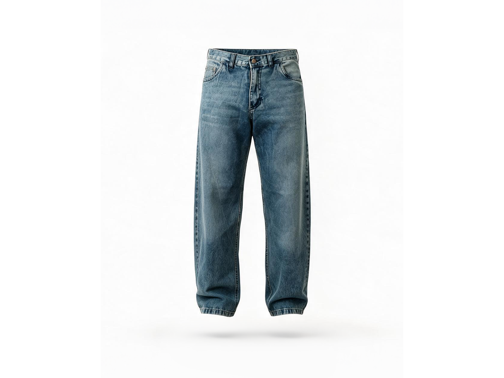 Jean Baggy Washed -78532