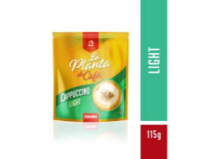 Café instantáneo "La planta" Capuchino Light 115g