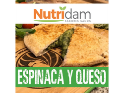 NUTRIDAM MILANESAS ESPINACA Y QUESO x4