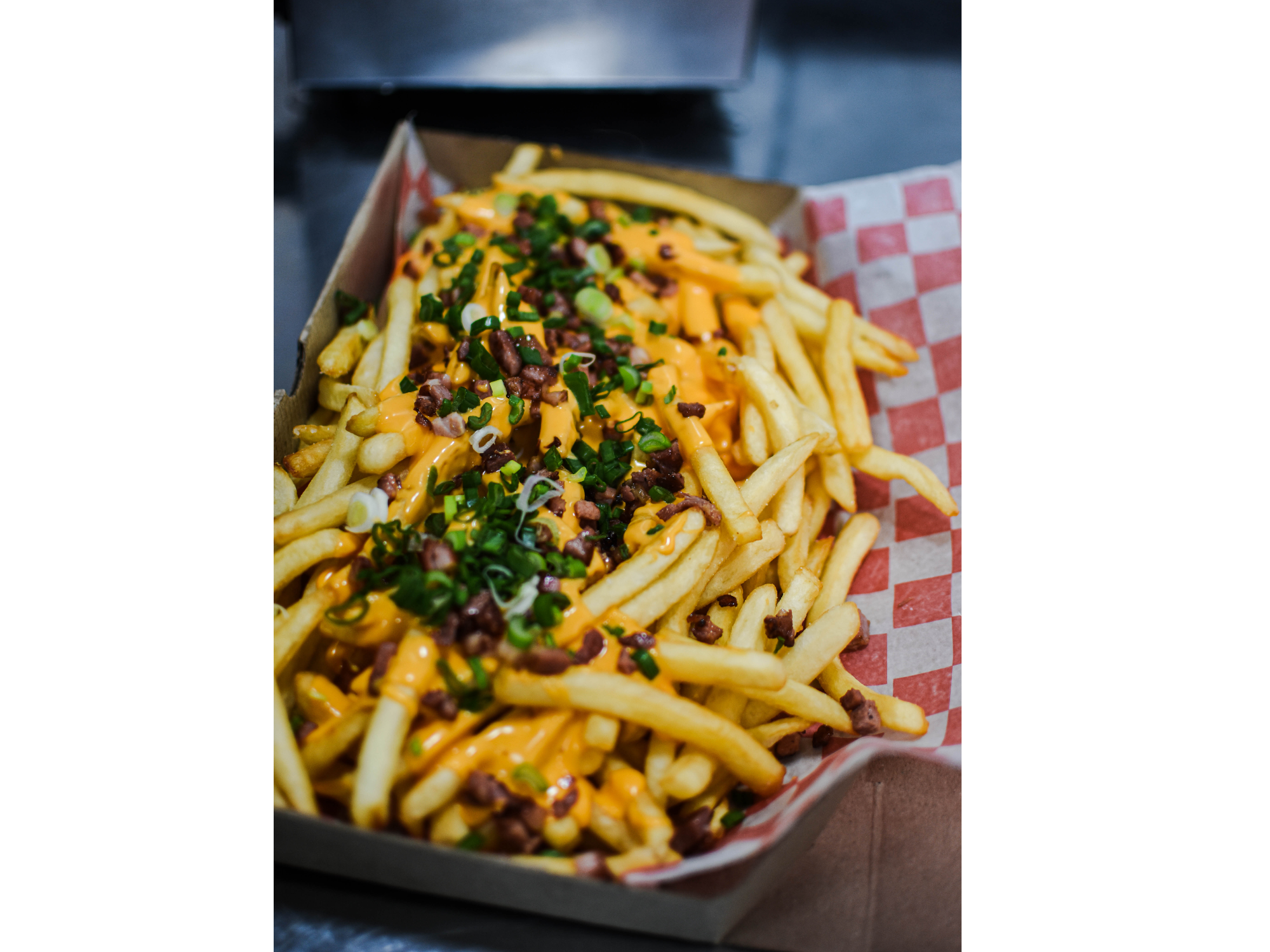 Papas con cheddar XL