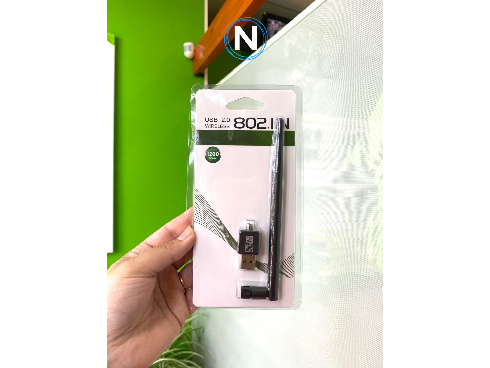 PLACA WIFI C/ ANTENA 1200MBPS