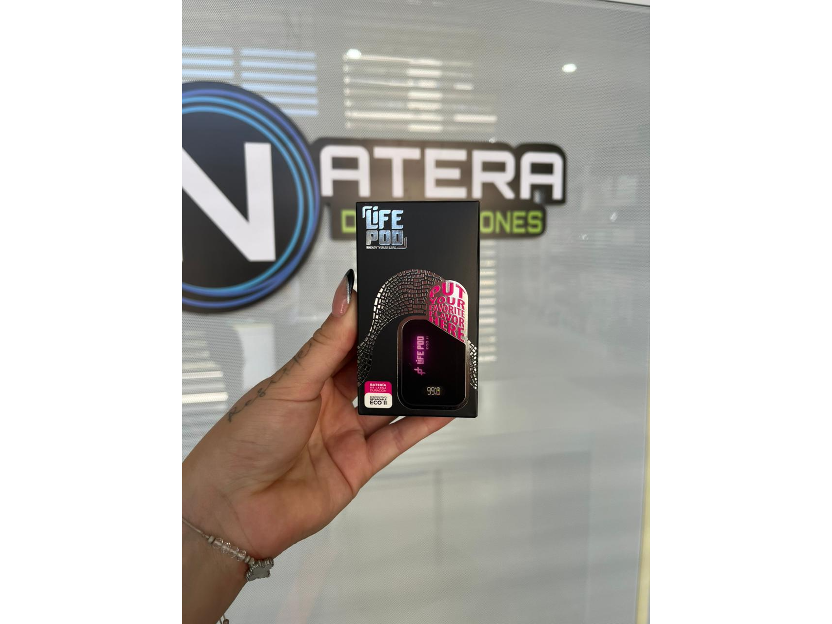 VAPER BATERIA LIFE POD (SIN LIQUIDO)
