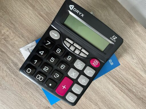 CALCULADORA ORYX 12 DIGITOS CL-01