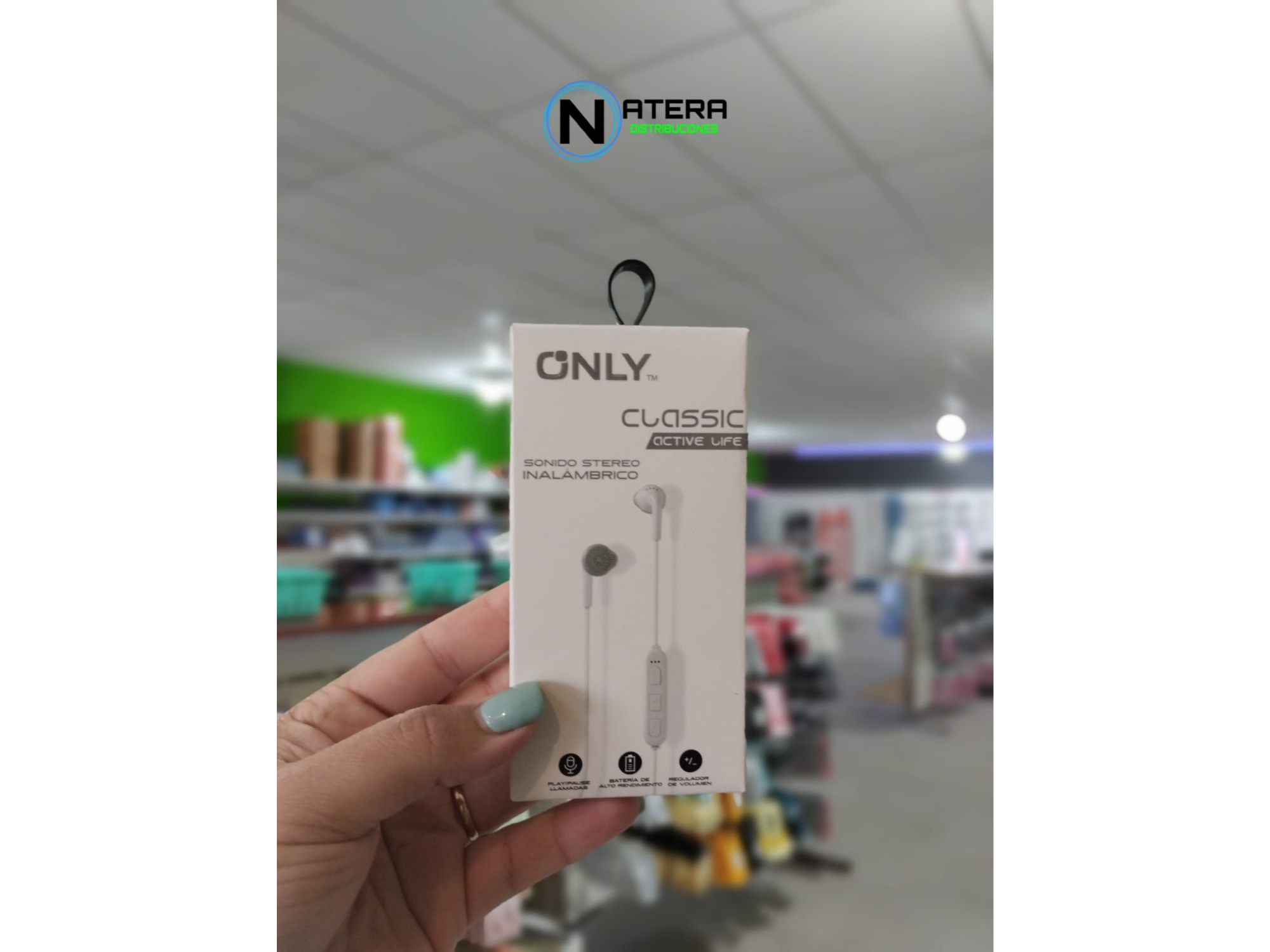 AURICULAR BLUETOOTH ONLY CLASSIC (TIPO SAMSUNG) (MOD86)
