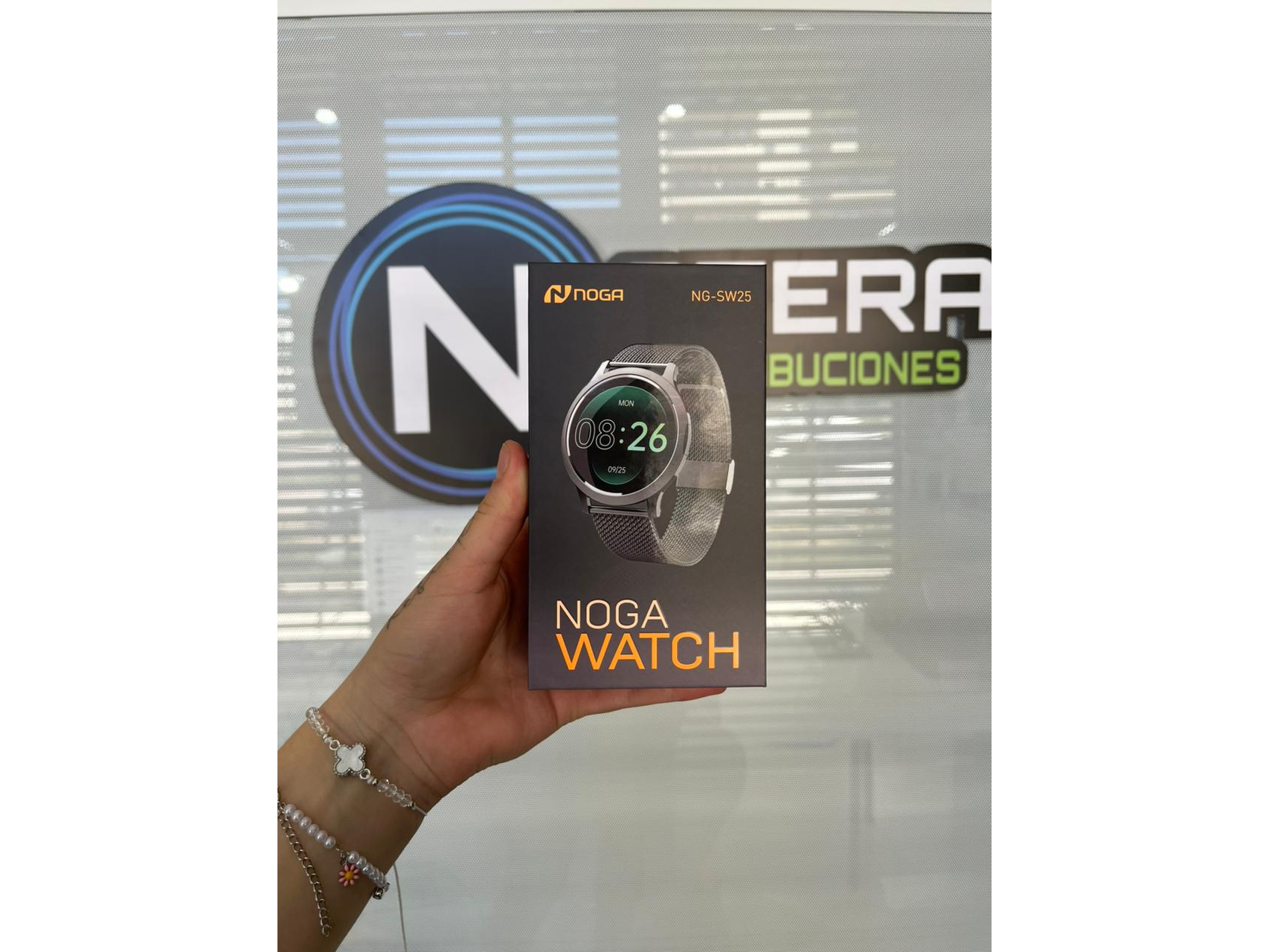 SMART WATCH NOGA PREMIUM ULTRA SLIM  (NG-SW25)