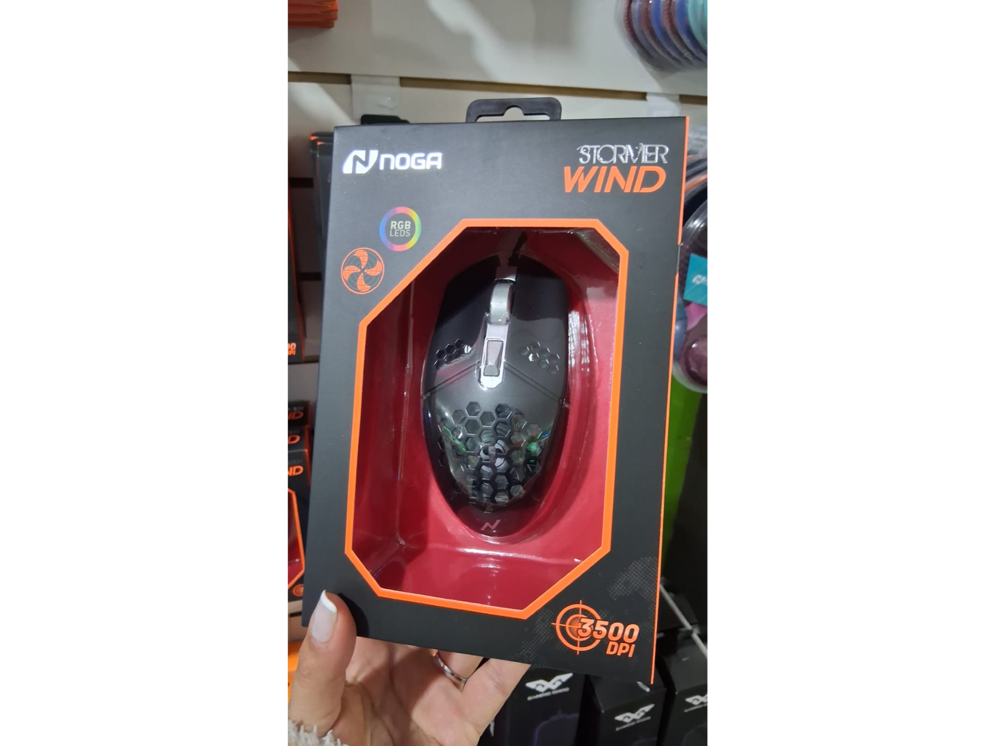 MOUSE GAMER 3500DPI ST-WINDX
