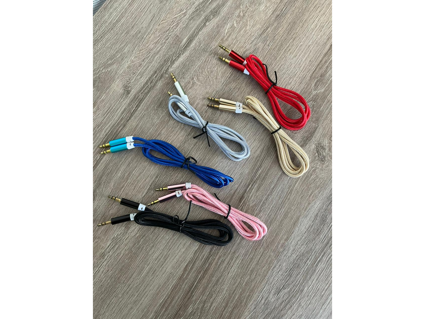 CABLE DE AUDIO SUELTOS (COLORES)