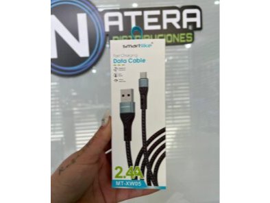CABLE USB TIPO C MALLADO SMARTILIKE 2,4A (MT-XW05)
