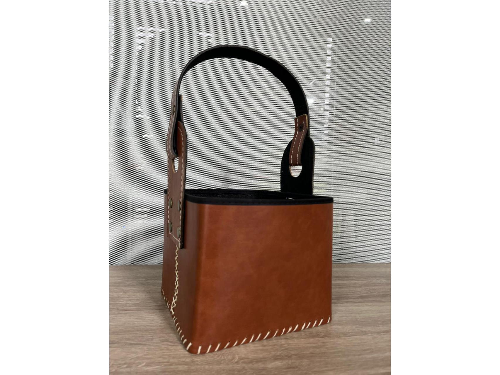 MATERA CUERO ECOLOGICO MARRONES SUELA