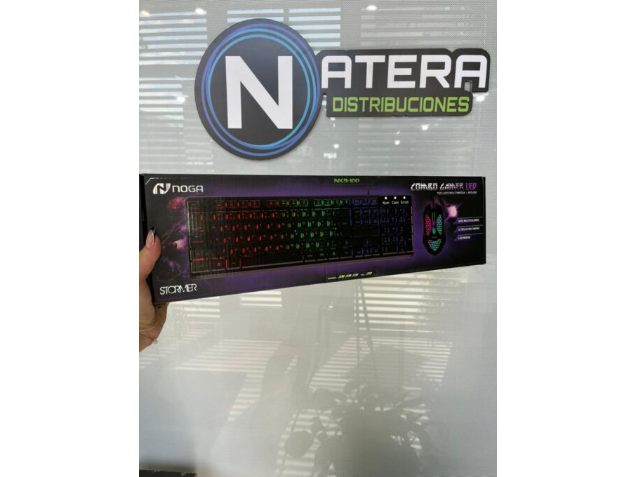 TECLADO + MOUSE GAMER RETROILUMINADO NKB-100