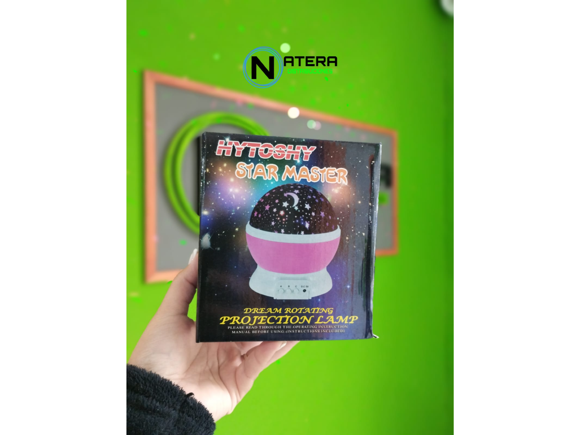 LAMPARA DE SUEÑOS STAR MASTER