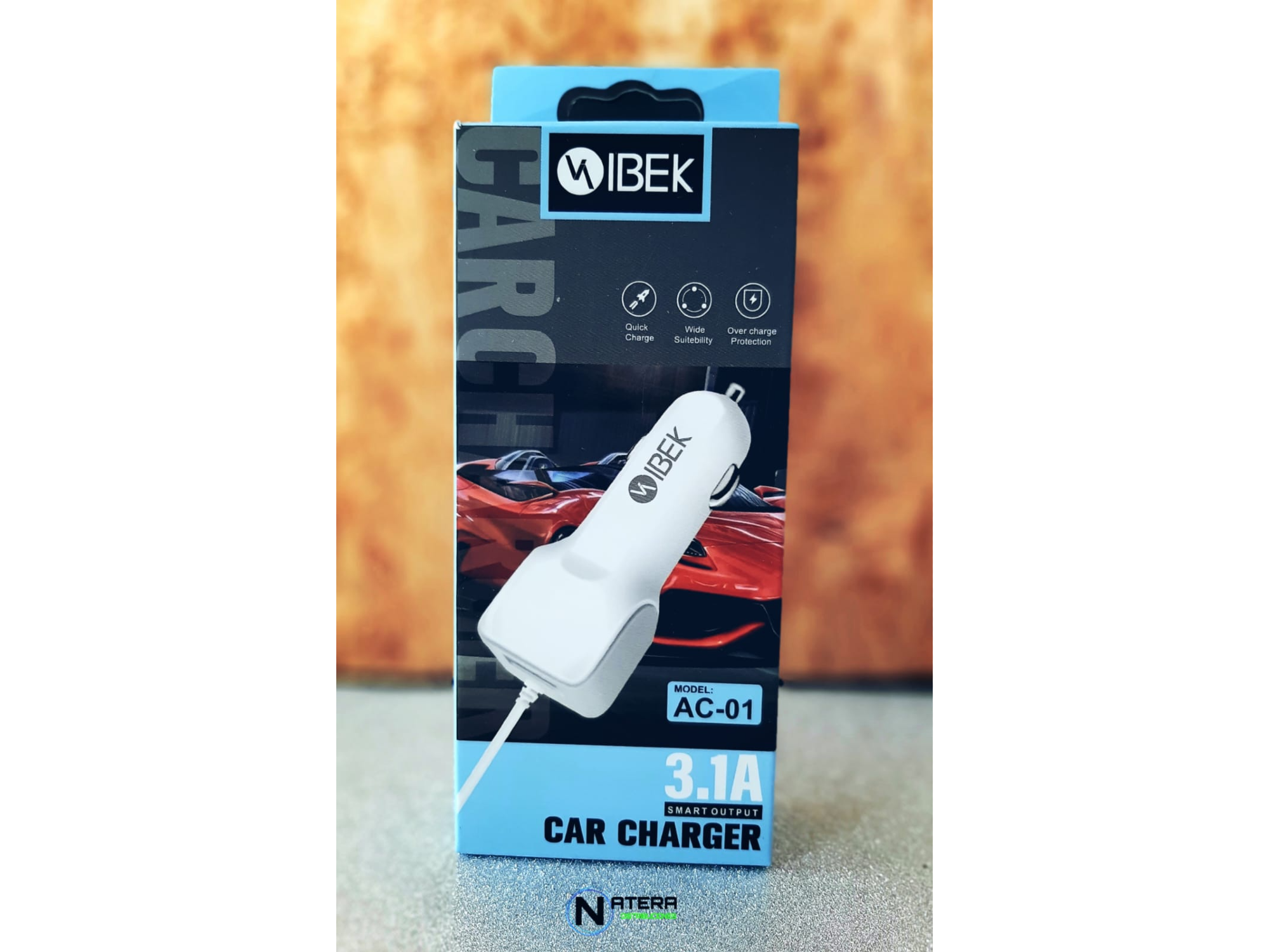 CARGADOR 12V/24V MICRO 3.1A IBEK (AC-01)