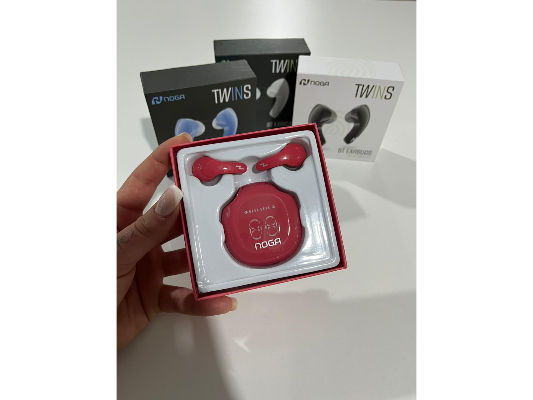 MANOS LIBRES EARBUDS 43 NOGA (NG-BTWINS43)