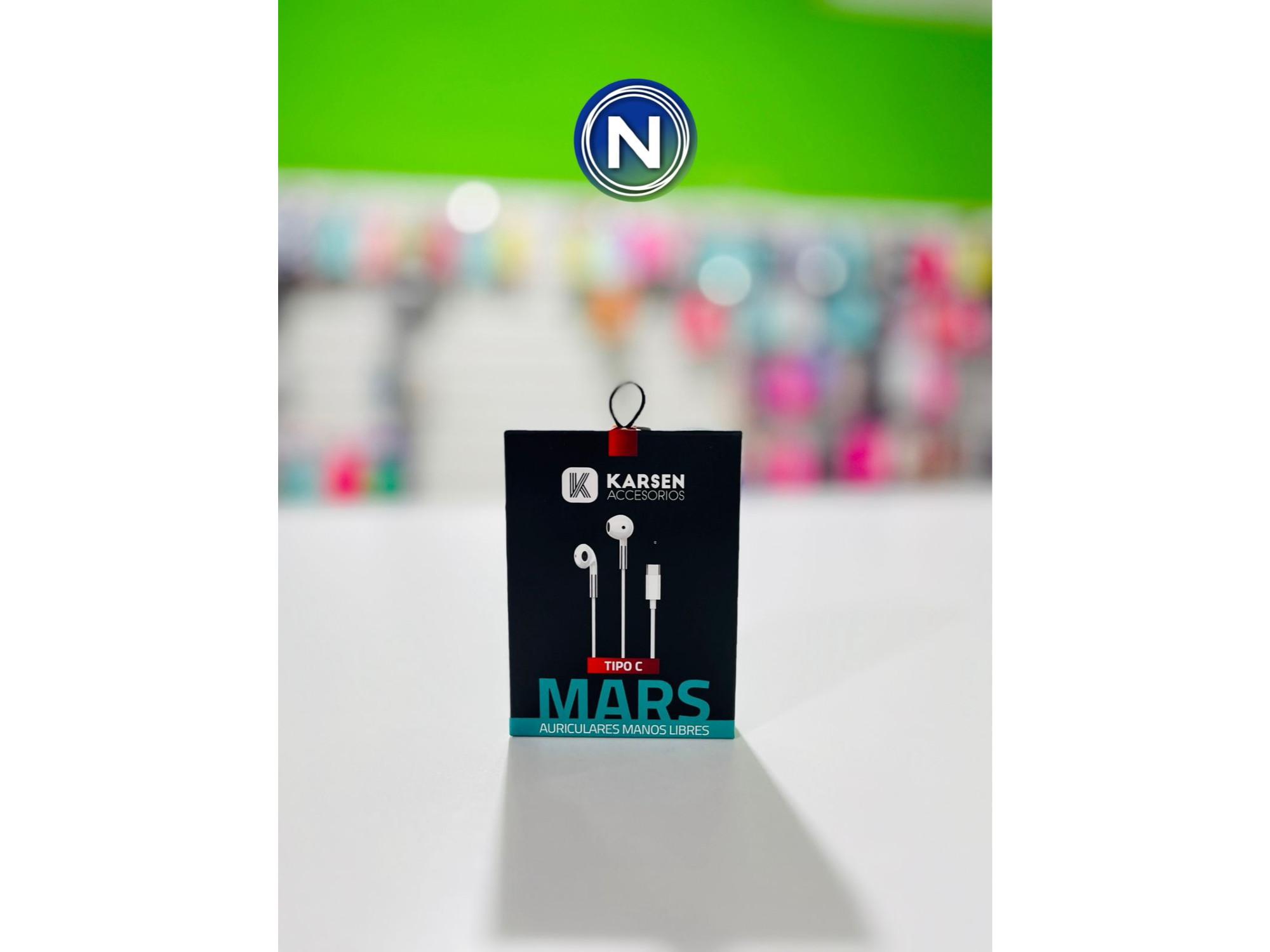 MANOS LIBRES KARSEN MARS FICHA LIGHTNING
