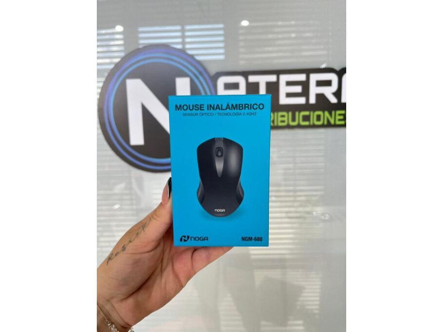 MOUSE INALAMBRICO SENSOR OPTICO NOGA NGM-680