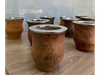 MATE CAMIONERO DE ALGARROBO Y ACERO