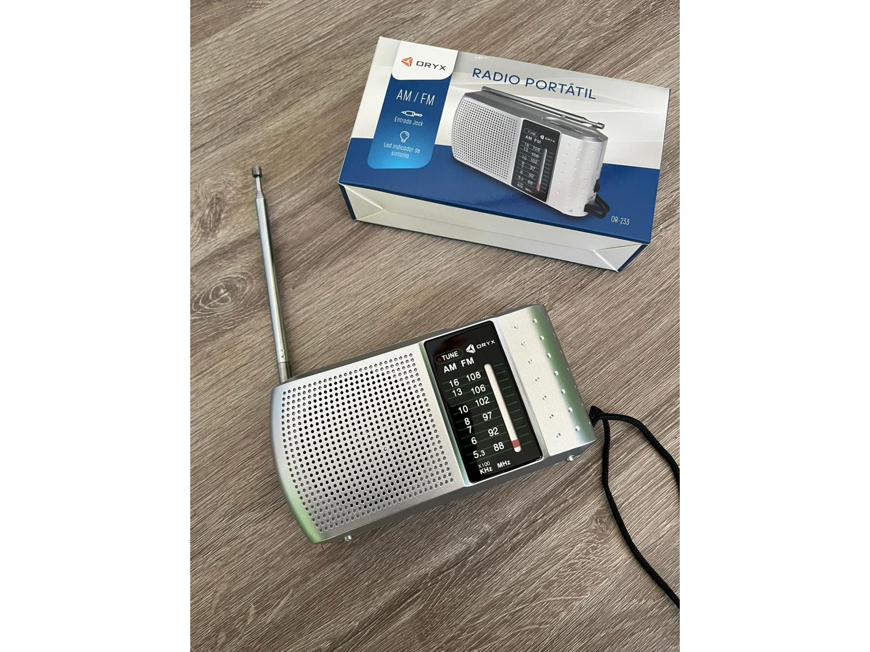 RADIO PORTATIL AM/FM ORYX OR-233