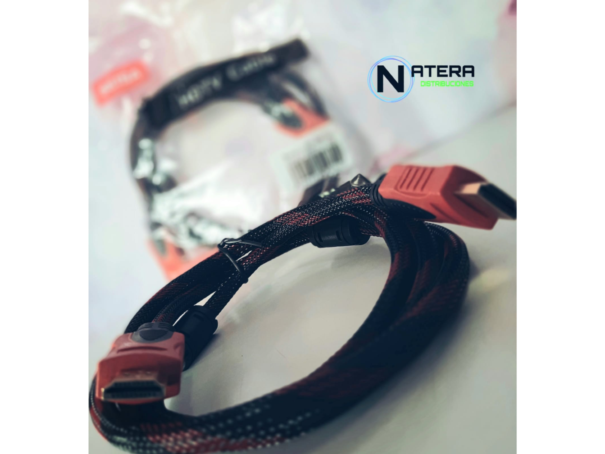 CABLE HDMI MALLADO 1,5MTS EN BOLSA