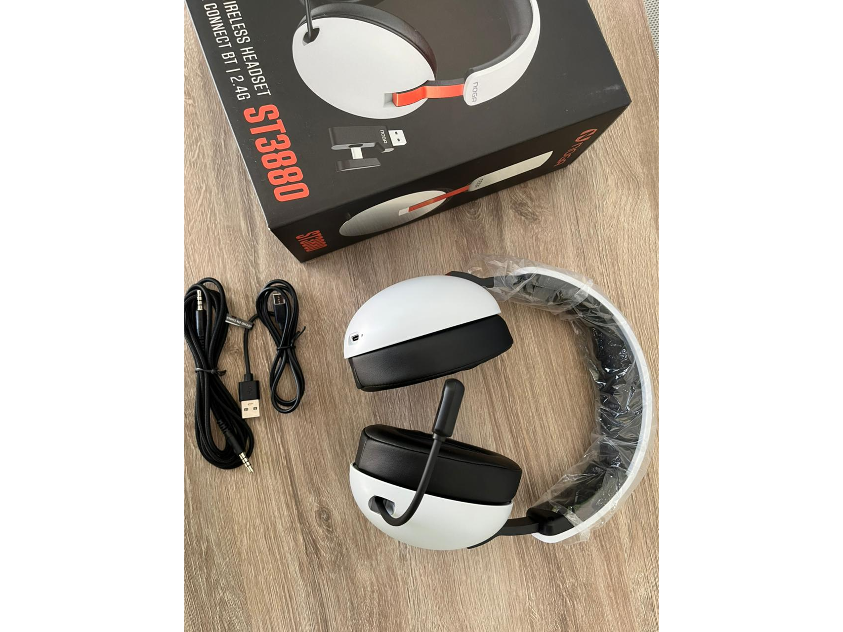 VINCHA GAMER INALAMBRICA 2,4G DUAL NOGA ST-3880