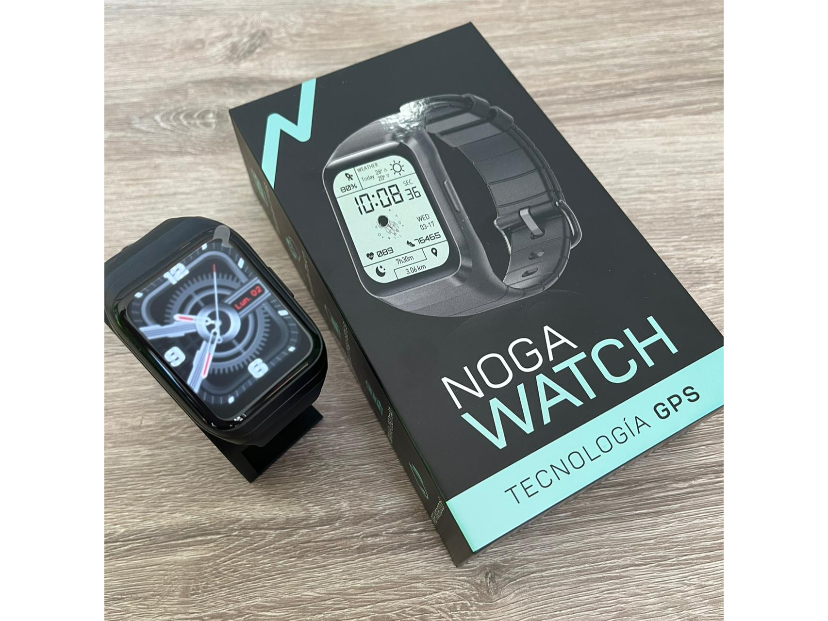 SMART WATCH NOGA NG-SWPRO01 TECNOLOGIA GPS IP68