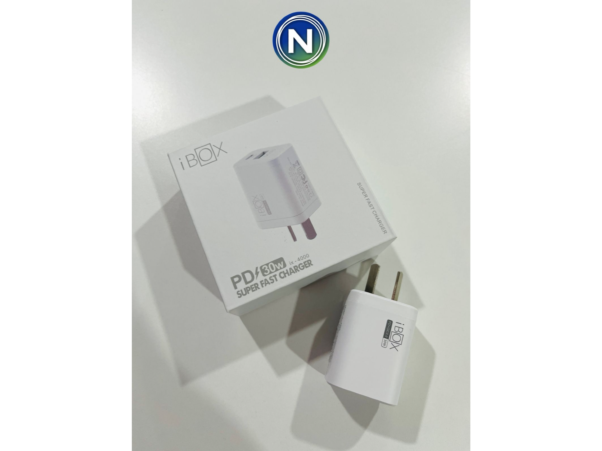 CARGADOR (CABEZAL) 30W IBOX (USB-A + USB-C) (IX-4000)