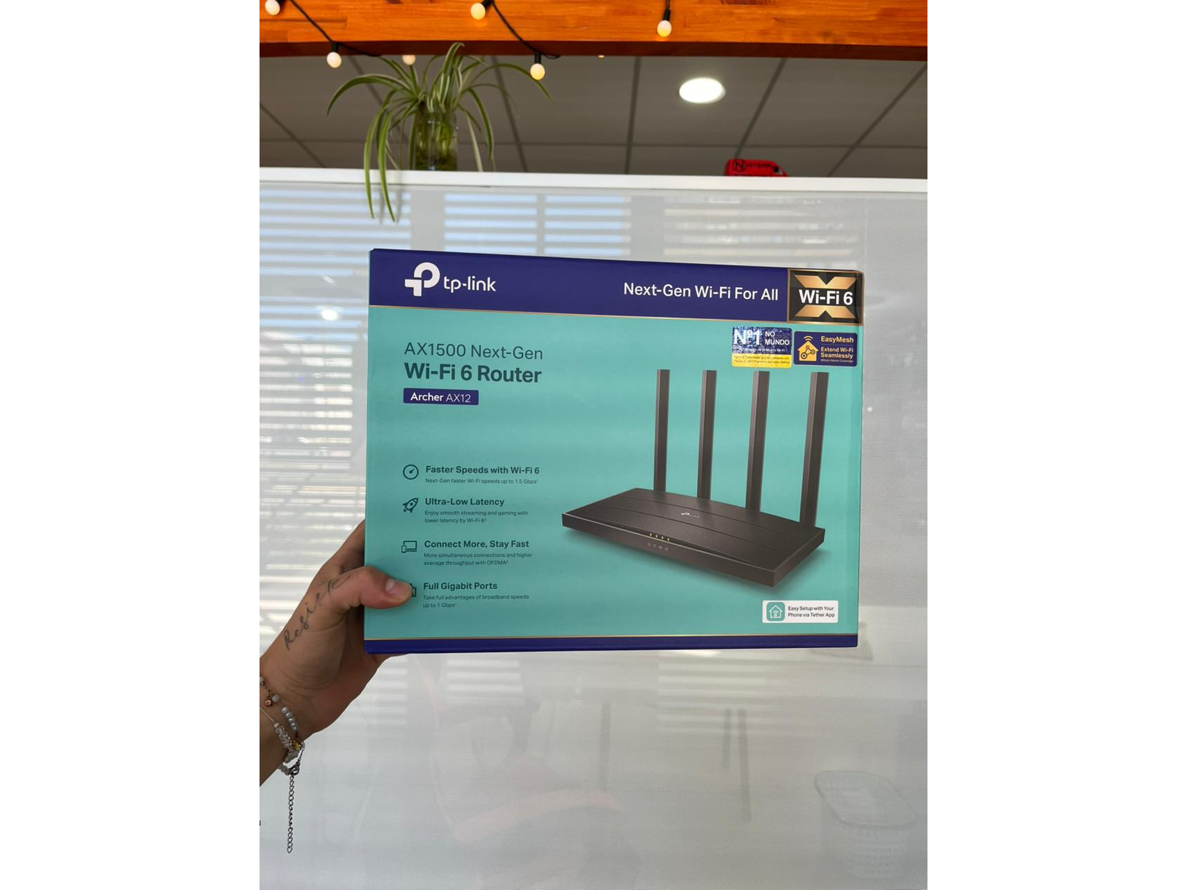 ROUTER TP-LINK ARCHER AX1500 WIFI 6 (DUAL BAND)