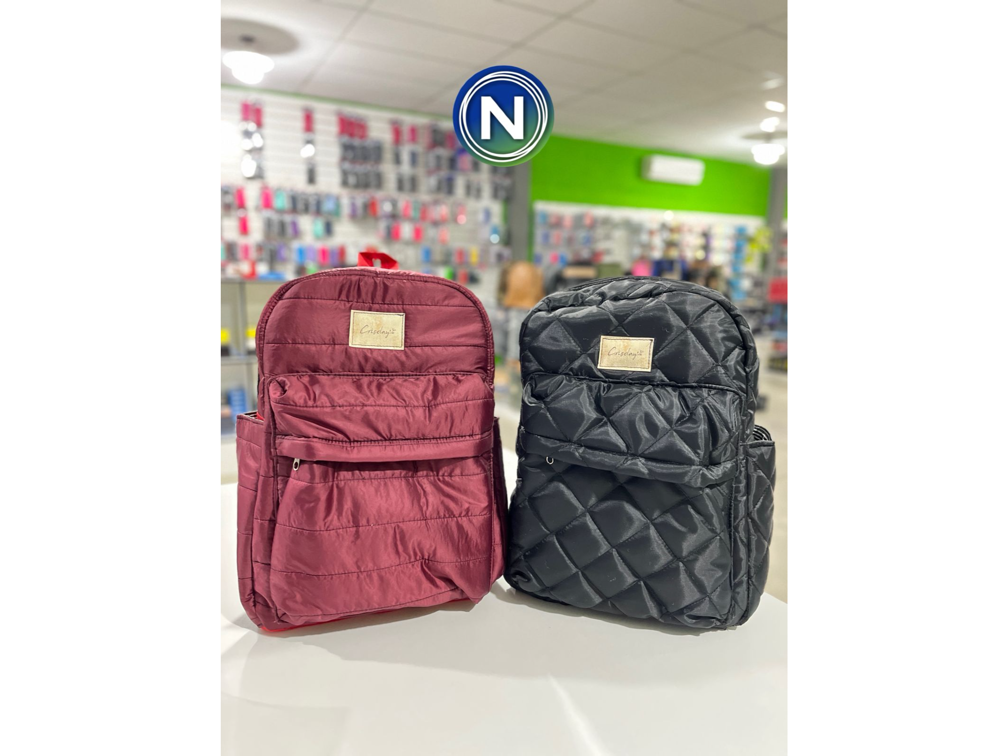MOCHILA MATELASSE CLASICA GRANDE CRISDAY