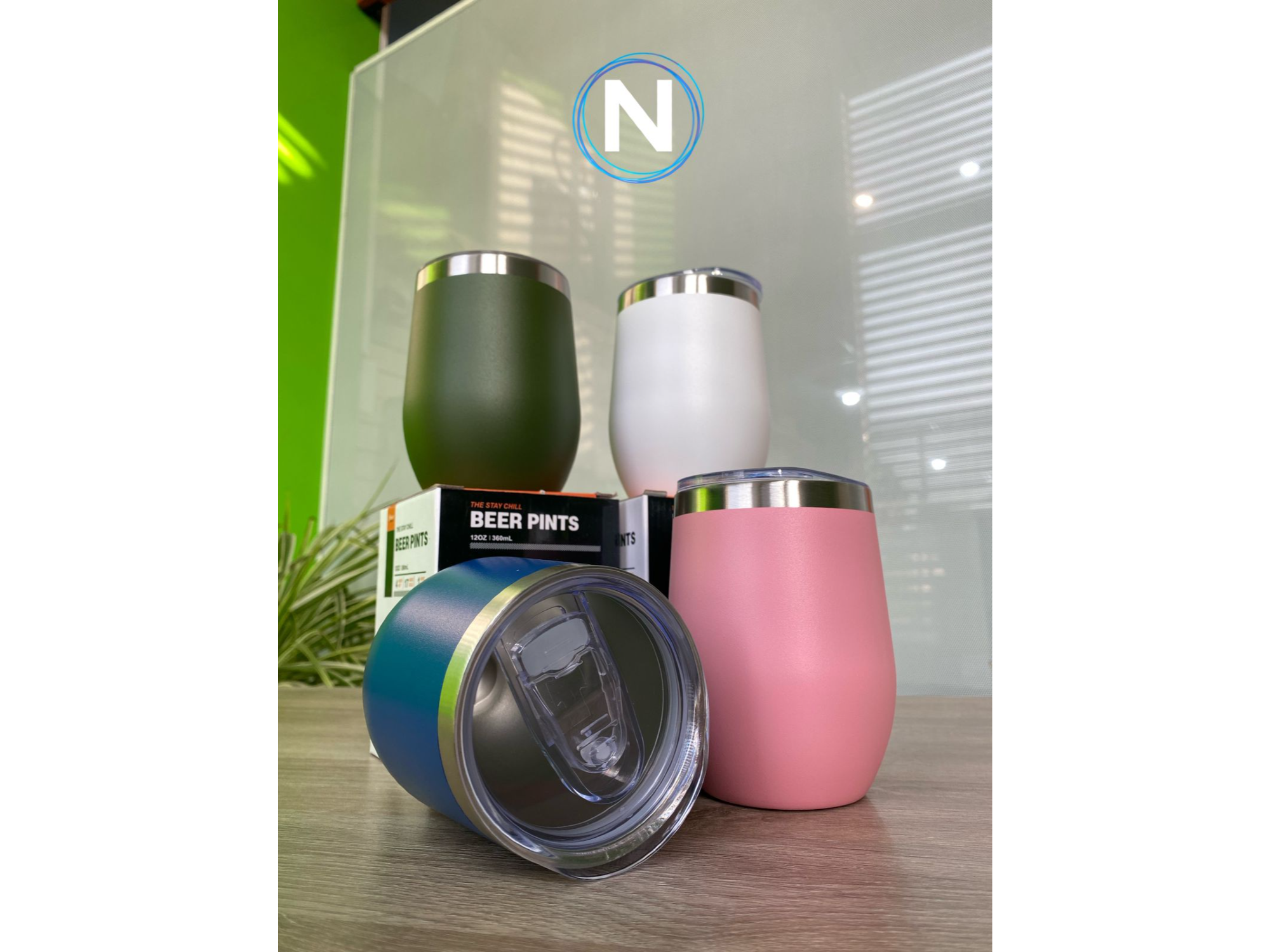 MATE/VASO TERMICO CON TAPA 360ML
