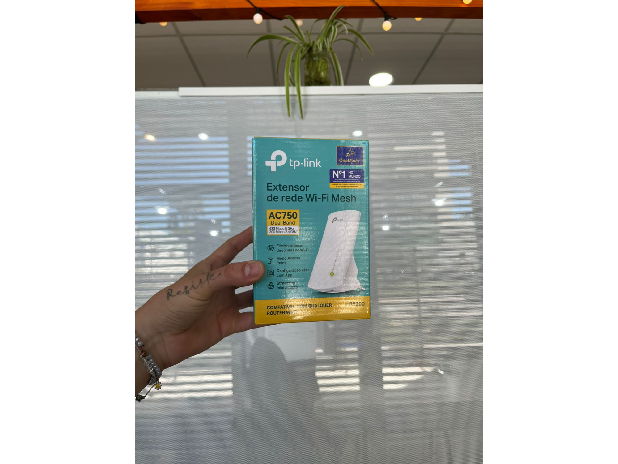 EXTENSOR WIFI TP-LINK AC750 (DUAL BAND) ONE MESH