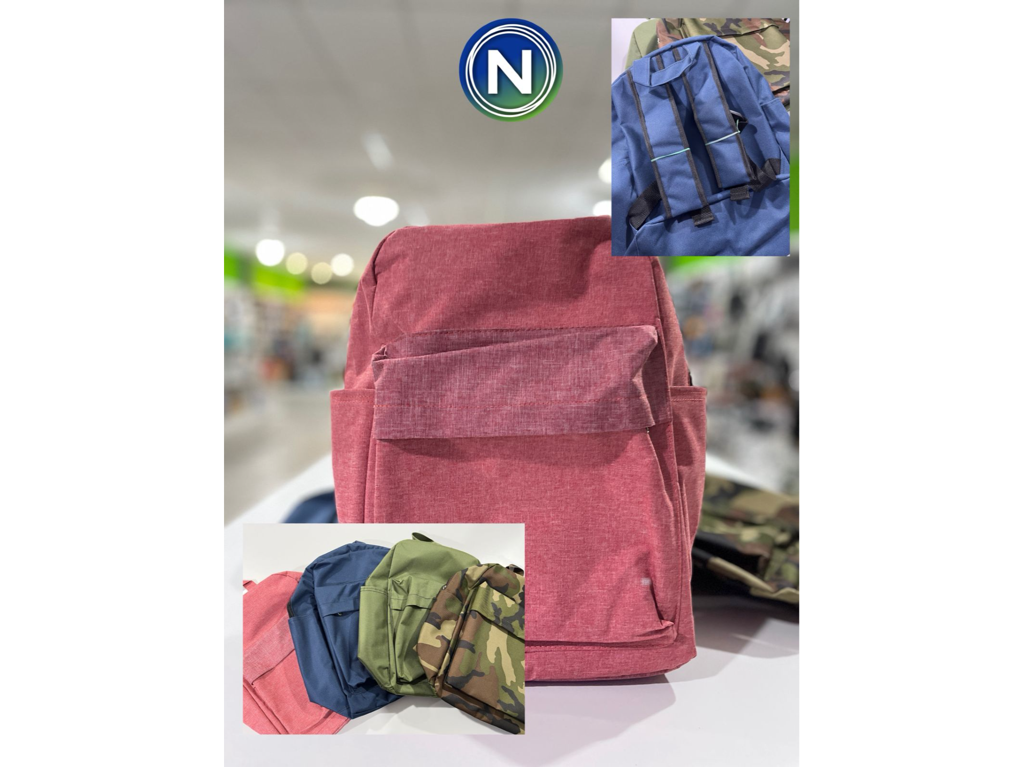 MOCHILA CORDURA CLASICA GRANDE