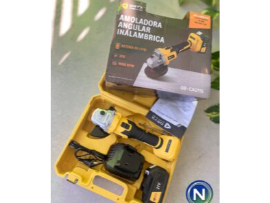 AMOLADORA ANGULAR INALAMBRICA ORYX 21V 9000RPM (OR-CAG115)