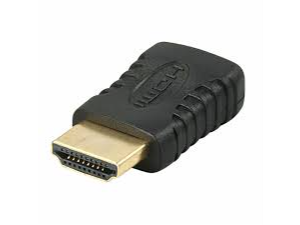 ADAPTADOR HDMI HEMBRA A HDMI MACHO(SUELTOS)