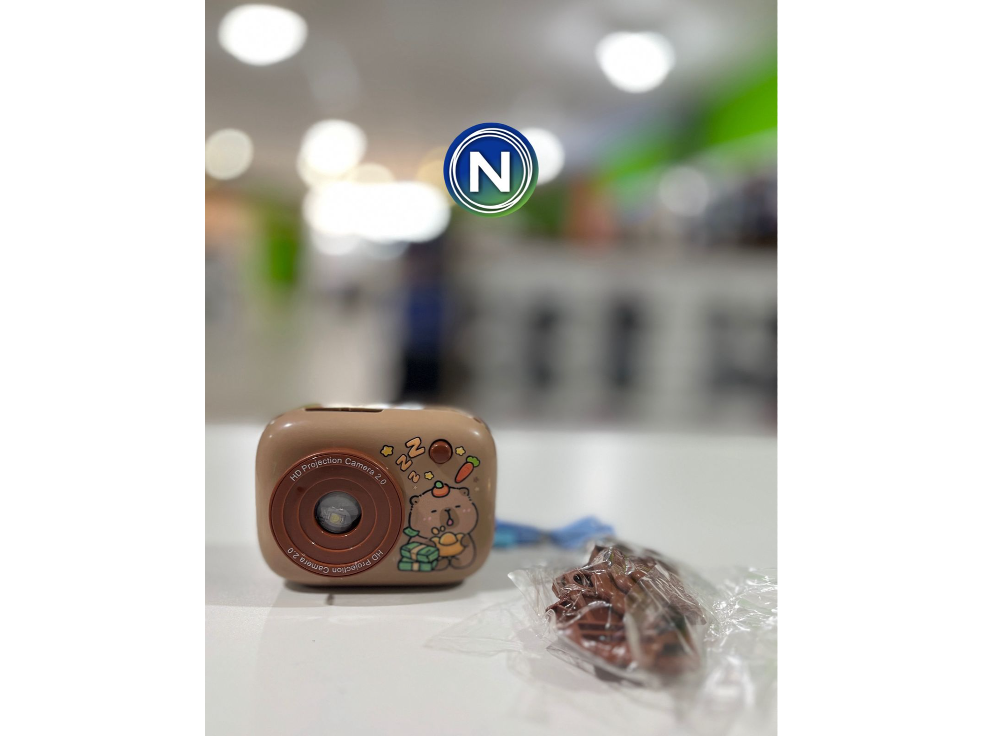 MINI PROYECTOR INFANTIL CAPYBARA