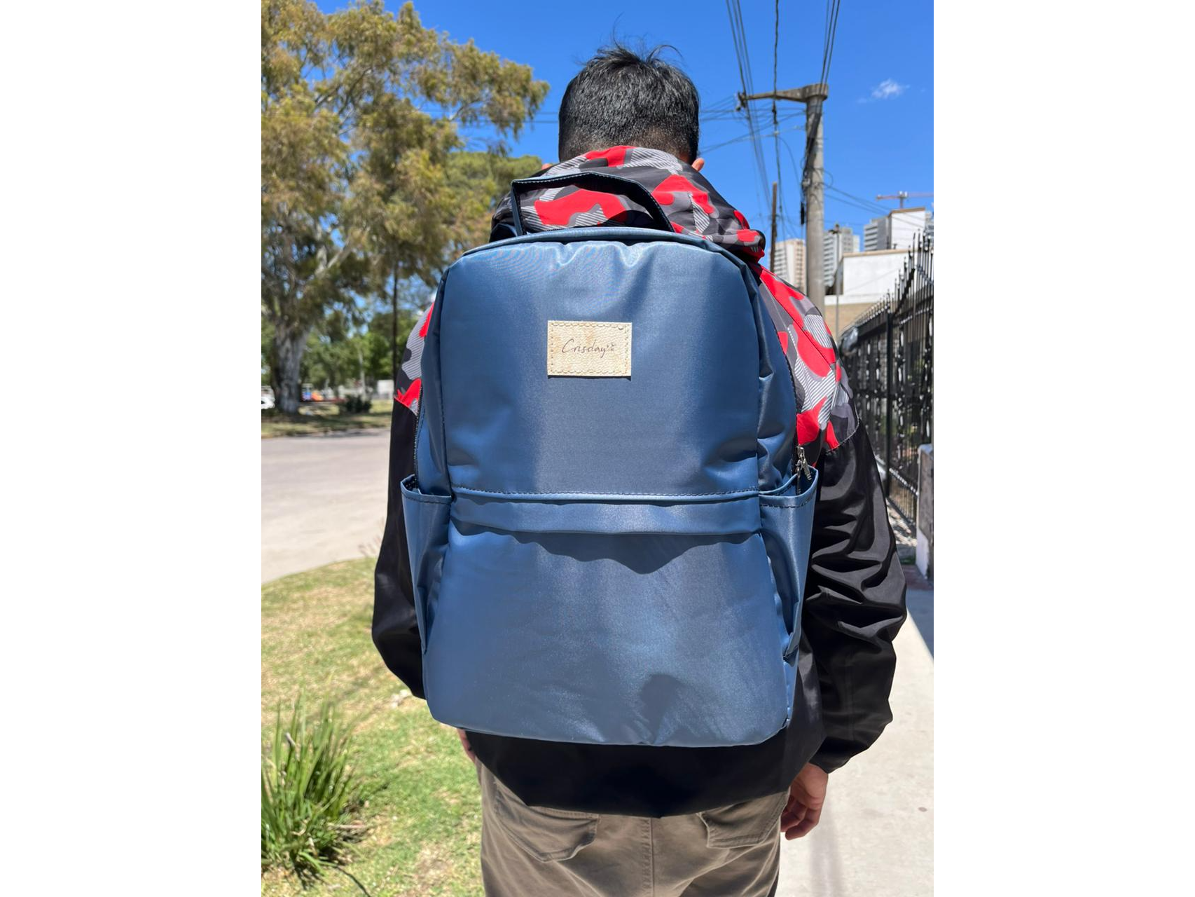 MOCHILA PORTA NOTEBOOK CORDURA SEDA "CRISDAY"