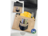 SET ASADO ESTUCHE REDONDO SIMPLE (INCLUYE VASO, CUBIERTOS Y PLATO)