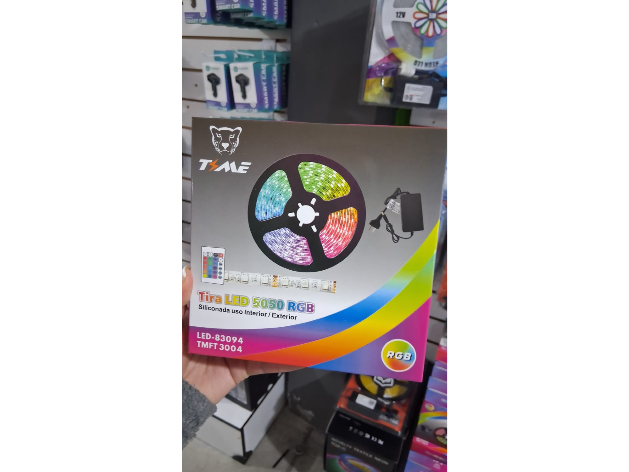 TIRA LED RGB 50 X 50 ( 5MTS) 60LED (EN CAJA)