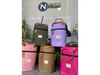 PORTA TERMO MOCHILA CRISDAY CORDURA SEDA (VERDE, FUCSIA, ROSA, VIOLETA, MARRON COYOTE)