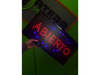 CARTEL LED "ABIERTO" ORYX XW-07
