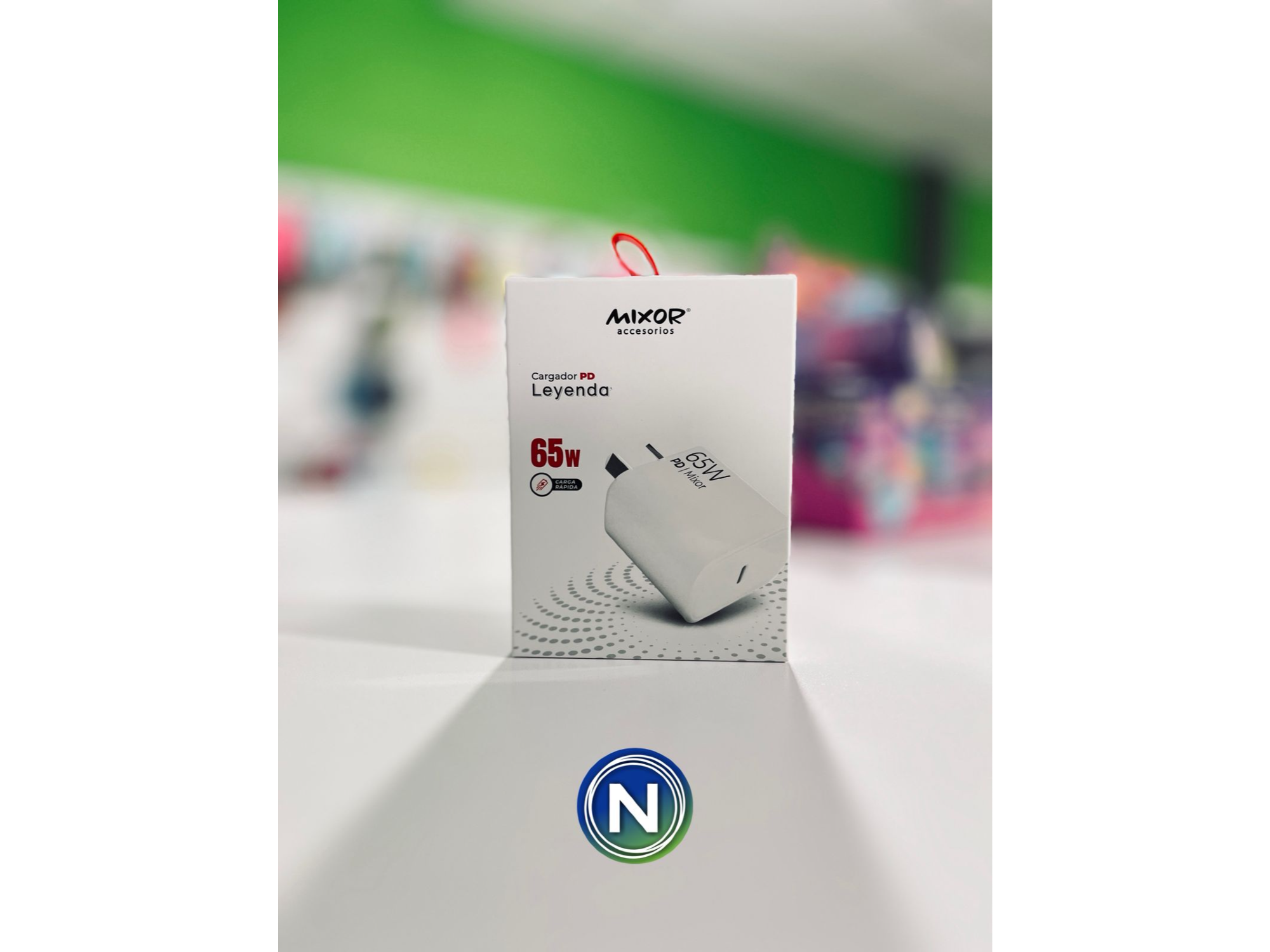 CARGADOR 220V (CABEZAL) 65W MIXOR LEYENDA (MOD510)