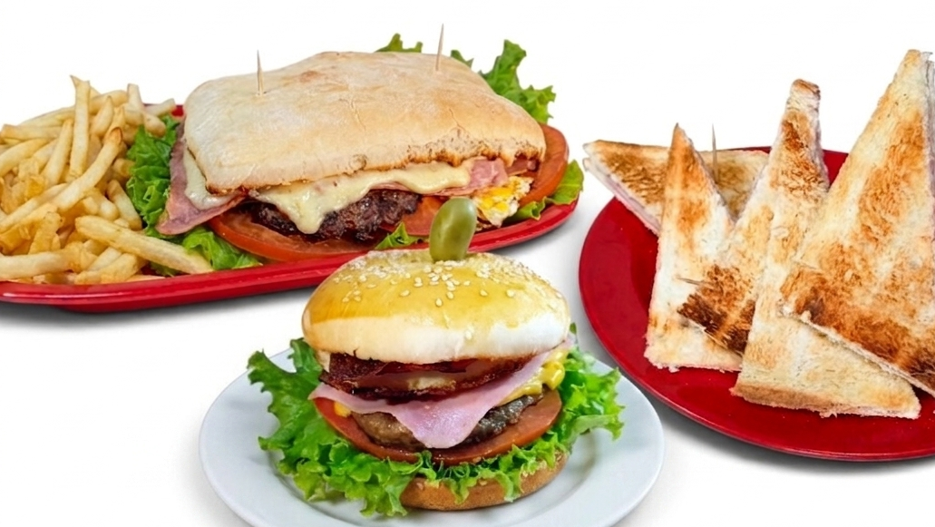 Sándwiches - Tostados - Hamburguesas