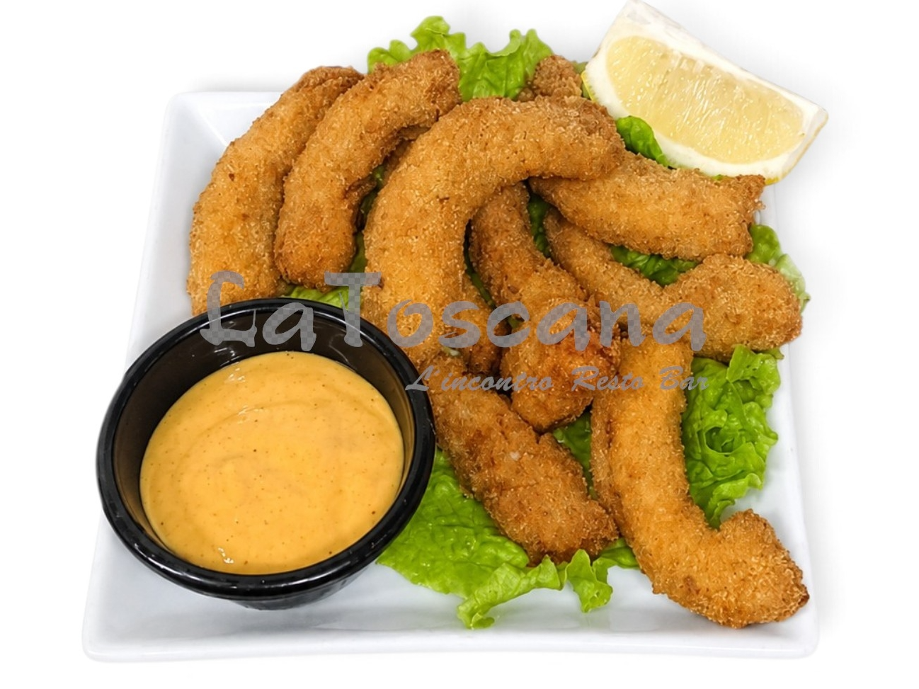 Camarones a la Milanesa