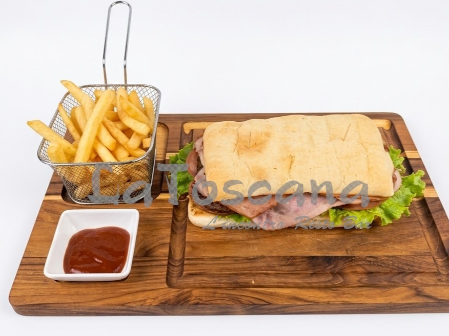 Sándwich de Lomo Toscana